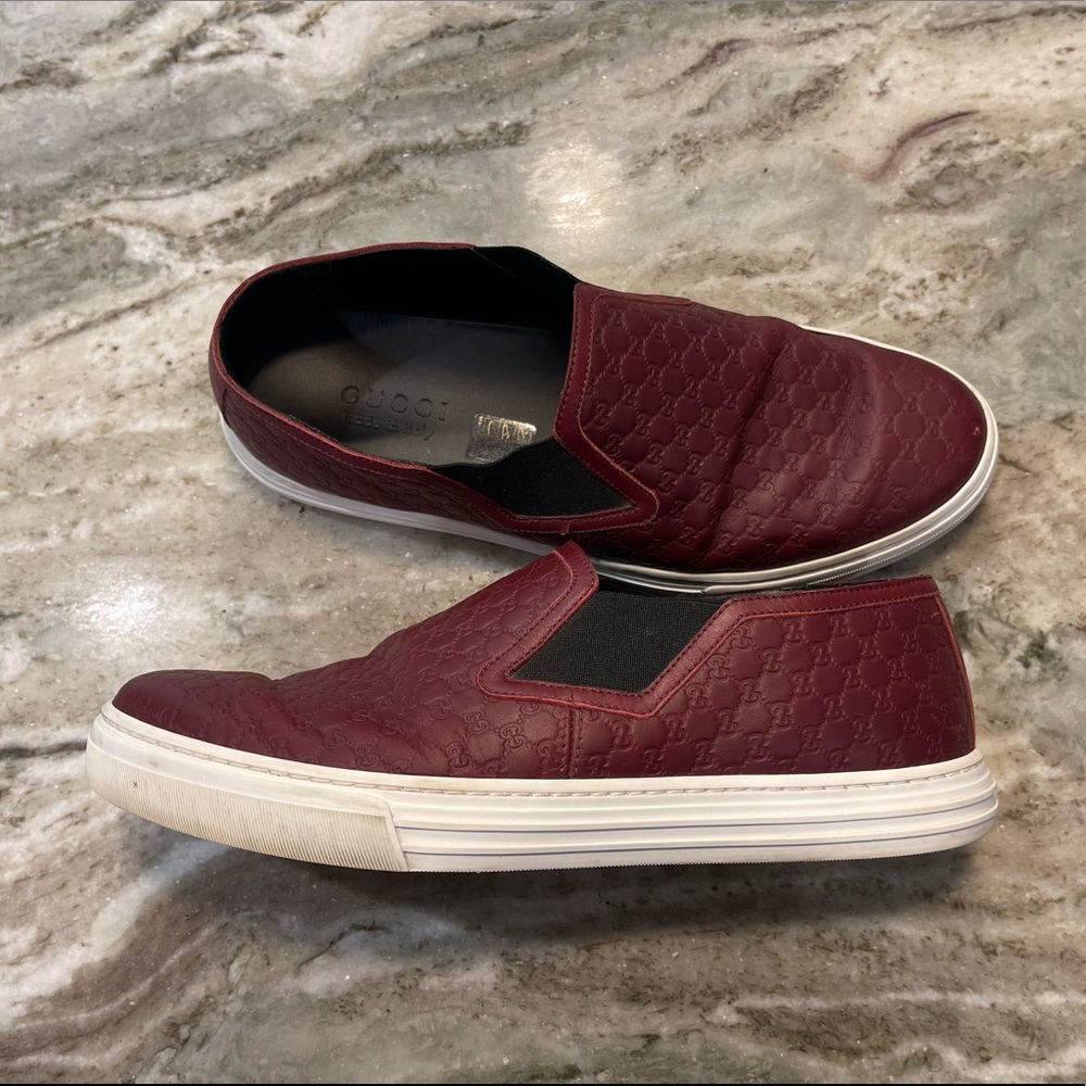Gucci Monogrammed Shoes